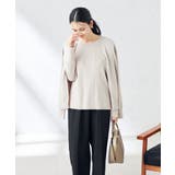 【洗える/UVカット】クルーネックニット | a.v.v【WOMEN】 | 詳細画像34 