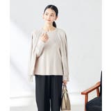 【洗える/UVカット】クルーネックニット | a.v.v【WOMEN】 | 詳細画像35 