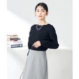 【洗える/UVカット】クルーネックニット | a.v.v【WOMEN】 | 詳細画像43 