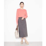 【洗える/UVカット】クルーネックニット | a.v.v【WOMEN】 | 詳細画像5 