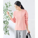 【洗える/UVカット】クルーネックニット | a.v.v【WOMEN】 | 詳細画像9 