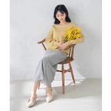 【アンサンブル対応】Vネックパフスリーブラメニット | a.v.v【WOMEN】 | 詳細画像11 