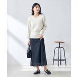 【アンサンブル対応】Vネックパフスリーブラメニット | a.v.v【WOMEN】 | 詳細画像17 