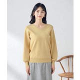 【アンサンブル対応】Vネックパフスリーブラメニット | a.v.v【WOMEN】 | 詳細画像19 