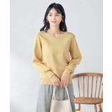 【アンサンブル対応】Vネックパフスリーブラメニット | a.v.v【WOMEN】 | 詳細画像2 