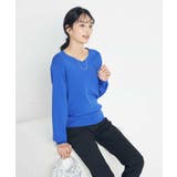 【洗える/UVカット】Vネックパフスリーブニット | a.v.v【WOMEN】 | 詳細画像17 