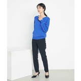 【洗える/UVカット】Vネックパフスリーブニット | a.v.v【WOMEN】 | 詳細画像21 