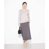 【洗える/UVカット】Vネックパフスリーブニット | a.v.v【WOMEN】 | 詳細画像24 