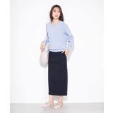 【洗える/UVカット/WEB限定カラー】Vネックパフスリーブニット | a.v.v【WOMEN】 | 詳細画像13 