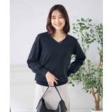 【洗える/UVカット/WEB限定カラー】Vネックパフスリーブニット | a.v.v【WOMEN】 | 詳細画像22 