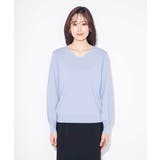 【洗える/UVカット/WEB限定カラー】Vネックパフスリーブニット | a.v.v【WOMEN】 | 詳細画像26 