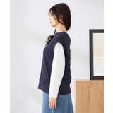 アラン柄ハイネックベスト | a.v.v【WOMEN】 | 詳細画像16 