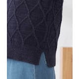 アラン柄ハイネックベスト | a.v.v【WOMEN】 | 詳細画像20 