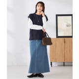 アラン柄ハイネックベスト | a.v.v【WOMEN】 | 詳細画像9 