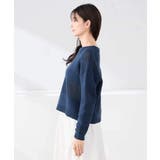 メッシュボーダーニット | a.v.v【WOMEN】 | 詳細画像17 