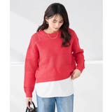 メッシュボーダーニット | a.v.v【WOMEN】 | 詳細画像25 