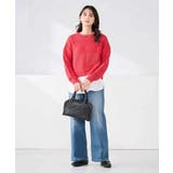 メッシュボーダーニット | a.v.v【WOMEN】 | 詳細画像27 