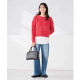 メッシュボーダーニット | a.v.v【WOMEN】 | 詳細画像29 