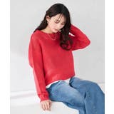 メッシュボーダーニット | a.v.v【WOMEN】 | 詳細画像32 