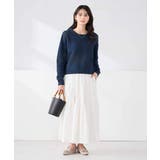 メッシュボーダーニット | a.v.v【WOMEN】 | 詳細画像5 