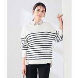 アイボリー | イレヘムガーターチュニックニット | a.v.v【WOMEN】