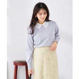 【2WAY】レース衿付ニットプルオーバー | a.v.v【WOMEN】 | 詳細画像16 