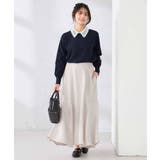 【2WAY】レース衿付ニットプルオーバー | a.v.v【WOMEN】 | 詳細画像4 