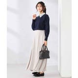 【2WAY】レース衿付ニットプルオーバー | a.v.v【WOMEN】 | 詳細画像7 