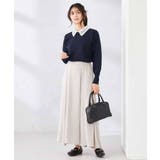 【2WAY】レース衿付ニットプルオーバー | a.v.v【WOMEN】 | 詳細画像8 