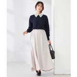 【2WAY】レース衿付ニットプルオーバー | a.v.v【WOMEN】 | 詳細画像9 