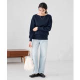 【洗える/UVカット】ボートネック袖タックニット | a.v.v【WOMEN】 | 詳細画像21 