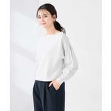 【洗える/UVカット】ボートネック袖タックニット | a.v.v【WOMEN】 | 詳細画像25 