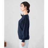 【洗える/UVカット】ボートネック袖タックニット | a.v.v【WOMEN】 | 詳細画像31 