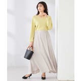 【洗える/UVカット】Vネックパフスリーブニット | a.v.v【WOMEN】 | 詳細画像11 