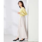 【洗える/UVカット】Vネックパフスリーブニット | a.v.v【WOMEN】 | 詳細画像12 