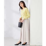 【洗える/UVカット】Vネックパフスリーブニット | a.v.v【WOMEN】 | 詳細画像13 