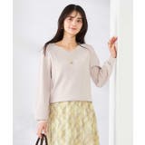 【洗える/UVカット】Vネックパフスリーブニット | a.v.v【WOMEN】 | 詳細画像24 