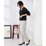 【洗える/UVカット】Vネックパフスリーブニット | a.v.v【WOMEN】 | 詳細画像42 