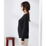 【洗える/UVカット】Vネックパフスリーブニット | a.v.v【WOMEN】 | 詳細画像45 