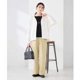 【WEB限定/洗える/UVカット】ボートネックパフスリーブニット | a.v.v【WOMEN】 | 詳細画像17 