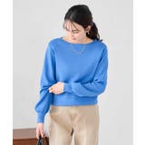 【WEB限定/洗える/UVカット】ボートネックパフスリーブニット | a.v.v【WOMEN】 | 詳細画像36 