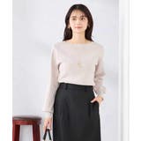 【WEB限定/洗える/UVカット】ボートネックパフスリーブニット | a.v.v【WOMEN】 | 詳細画像42 