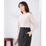 【WEB限定/洗える/UVカット】ボートネックパフスリーブニット | a.v.v【WOMEN】 | 詳細画像43 