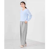 【WEB限定/洗える/UVカット】Vネックパフスリーブニット | a.v.v【WOMEN】 | 詳細画像15 