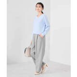 【WEB限定/洗える/UVカット】Vネックパフスリーブニット | a.v.v【WOMEN】 | 詳細画像16 