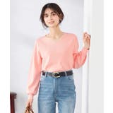 【WEB限定/洗える/UVカット】Vネックパフスリーブニット | a.v.v【WOMEN】 | 詳細画像2 