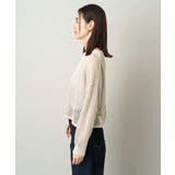 ラメメッシュクロップドニット | a.v.v【WOMEN】 | 詳細画像12