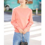 【UV CUT】ボートネックパフスリーブニット | a.v.v【WOMEN】 | 詳細画像1