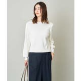 【UV CUT】ボートネックパフスリーブニット | a.v.v【WOMEN】 | 詳細画像56