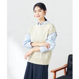 ラメリリヤンニットベスト | a.v.v【WOMEN】 | 詳細画像11 